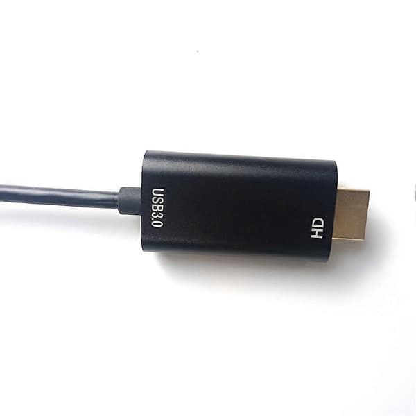 XCU01 3m HDMI HD-videomuunnoskaapeli USB 3.0 - HDMI 1080P -sovitinkaapeli Mac OS/Android/Windows-käyttöjärjestelmille
