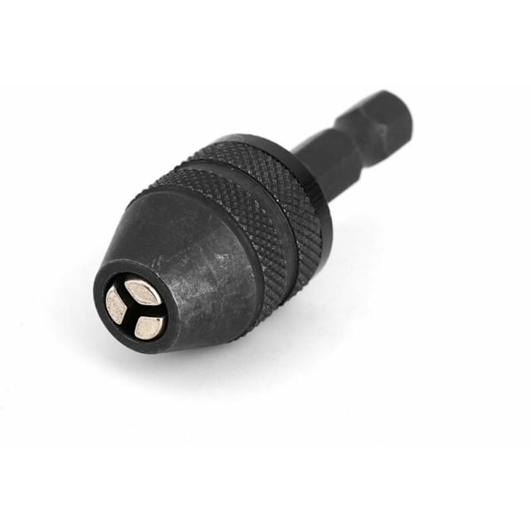 Drill Chuck with 1/4 Inch Quick Change Hex Shank Keyless Drill Chuck