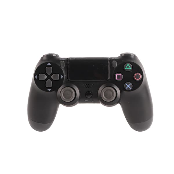 Kablet Gamepad Joystick Fint Håndværk Følsom Hurtig Kablet Game Controller til PS4 Spillekonsol Sort