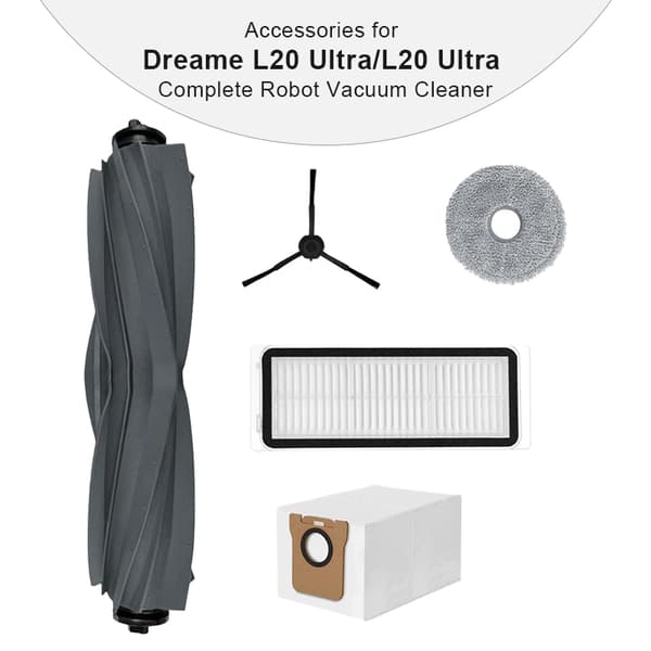 Tilbehør til Dreame L20 Ultra/L20 Ultra Complete robotstøvsuger 323