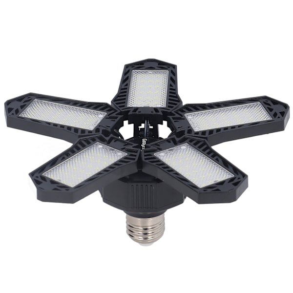 LED Garage Light Foldable Garage Ceiling Light E27 20W 1500LM 5 Blade Warehouse Workshop Lamp 85-265V