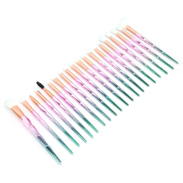 20 Pcs Makeup Brush Set for Face Eyeshadow Blush Powder Brush Set Professional Makeup Tools