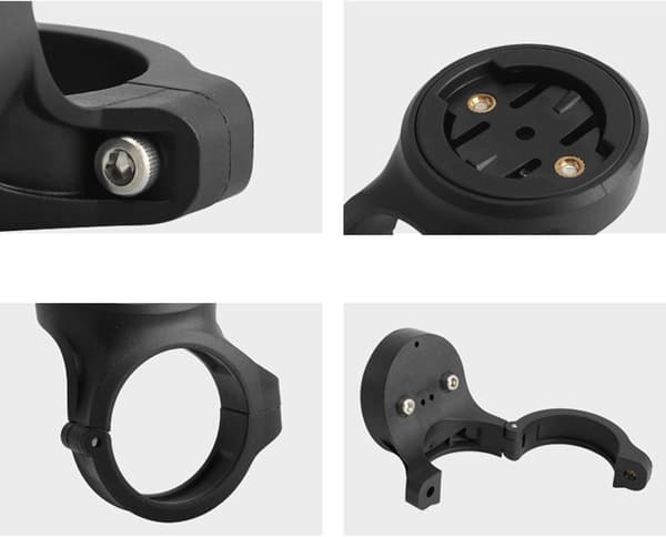 Seteklemme - lett erstatningsbrakett i nylon, sykkelsetemontering leveres med 3 avstandsstykker Comes with 3 spacers