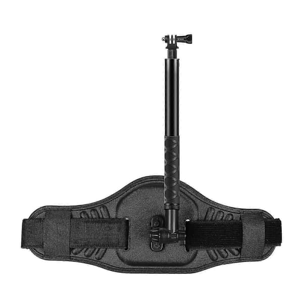 PULUZ Midjebeltefeste med Selfiestang Monopod for GoPro, Insta360, DJI og Andre Actionkameraer