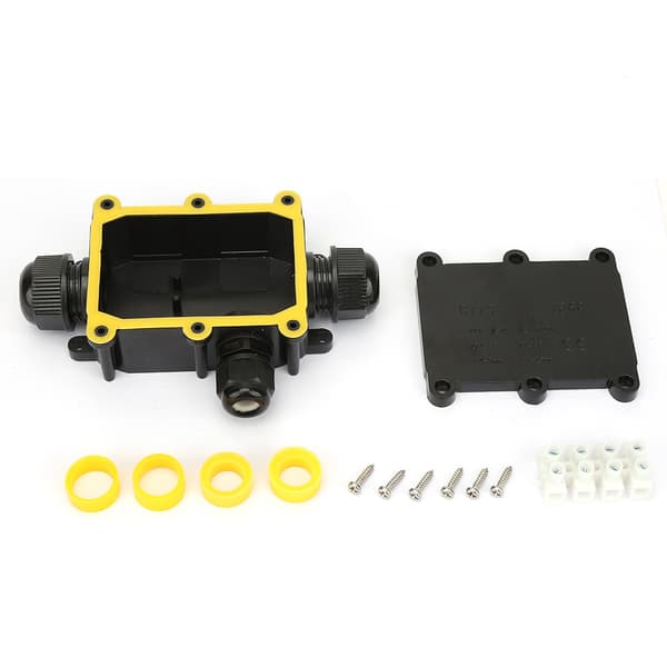 IP68 Waterproof Junction Box Electrical Enclosure Cable Connector Terminal (Three-way)