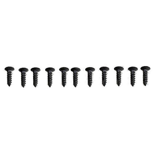 100 stk Sorte Pickguard Skruer til Strat/Tele Elguitar Bas