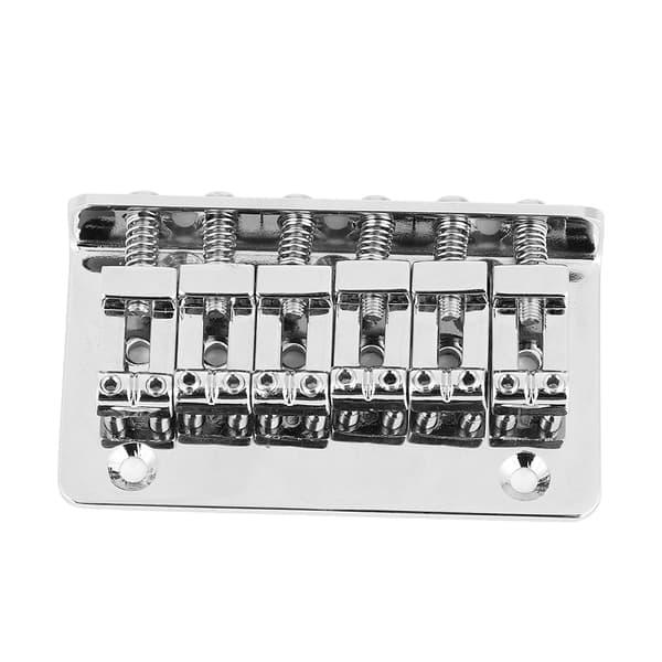 1 pc Fixed 6-string Bridge Tailpiece for 52mm Electric Guitar Bass