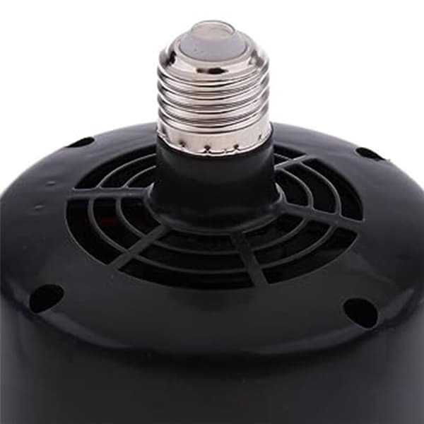 Pet Intelligent Constant Temperature Insulation Lamp Hot Air Heating Lamp Pet Insulation Lamp (Black)