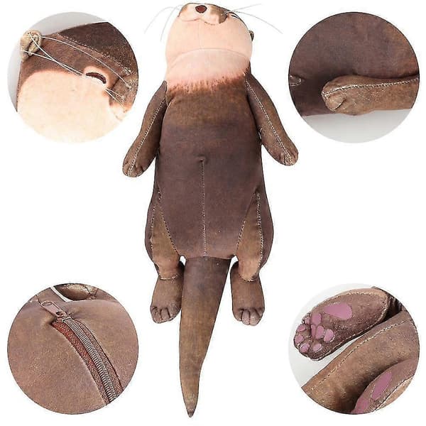 Cute Otter Wrist Rest Plush Pillow Stuffed Animal Gift