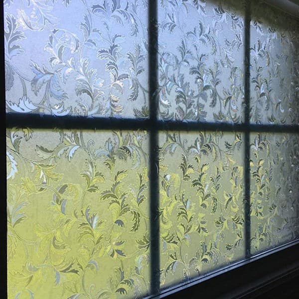 Privacy Window Film, Patterned Frosted Window Film
