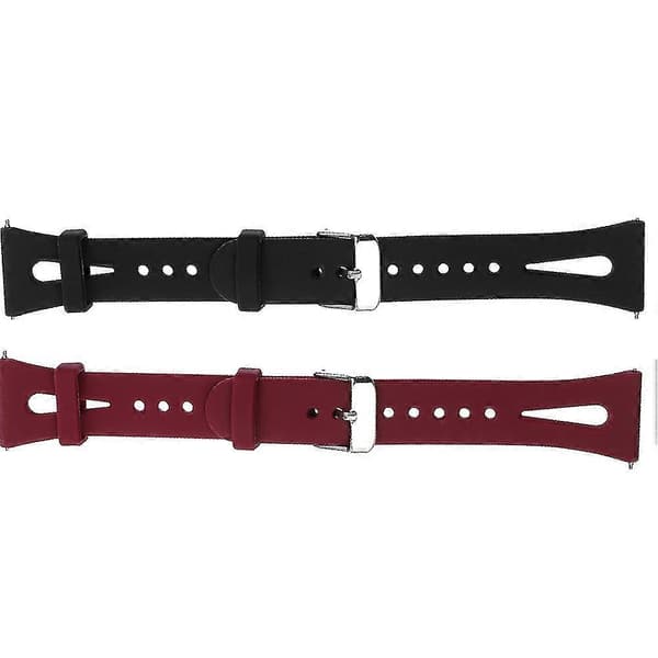2 stk Klokkereim Utskiftbar Silikonreim Kompatibel For Fitbit Versa2