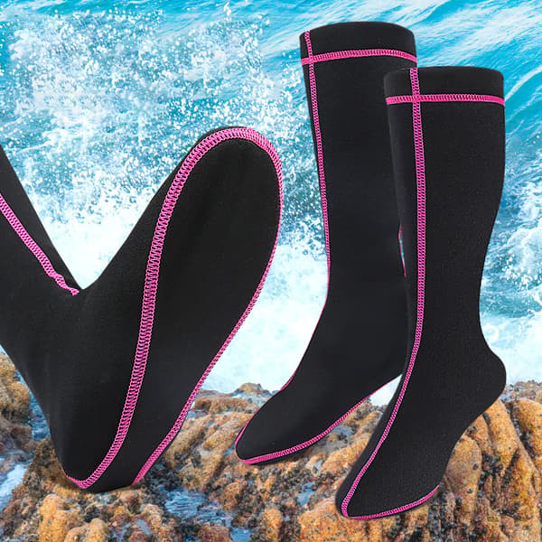 Neopren dykkersokker, snorkelsokker for stranden S S S