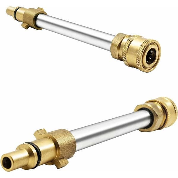 Högtryckstvättadapter, 1/4\" snabbkoppling, högtryckstvättkopplingar, pistol och högtryckstvättadapter, kompatibel med Nilfisk gammal typ