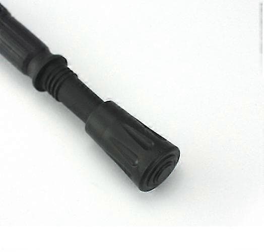Yaju Stokkehætte, Skridsikker Vandrestavsspidsbeskytter, (16 stk, sort)