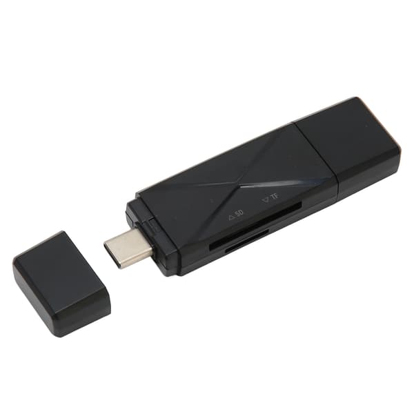 USB C USB2.0 MICRO USB-lagerkortlæser med 3 stik 104MBps 3 i 1 USB-lagerkortlæser til bærbar computer mobiltelefon