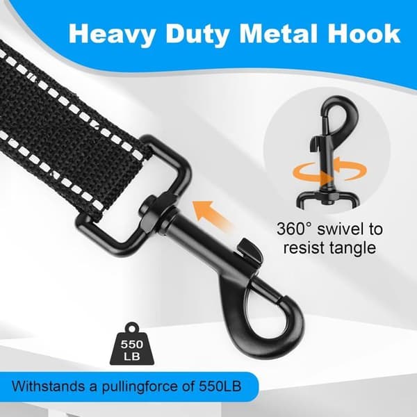 Dog Leash - 10M Dog Leash, Training Leash with Handle, Reflective