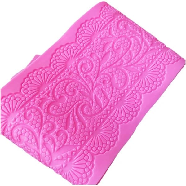 Blondemåtte Silikone Fondantform Chokoladekage Blondeform 3D Bageværk