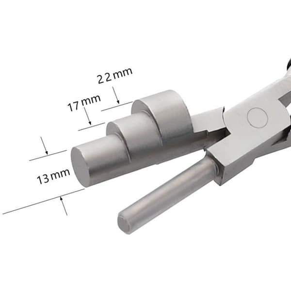 Durable Loop Pliers for Bending and Curving Multi-Size Loops