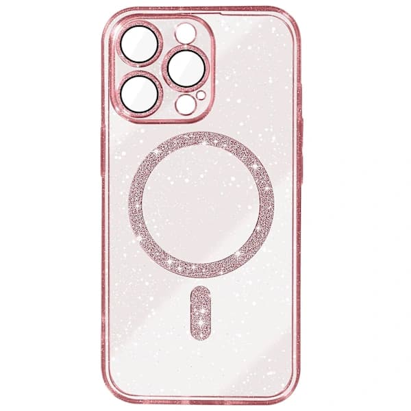 Cover til iPhone 15 Pro MagSafe Glitter