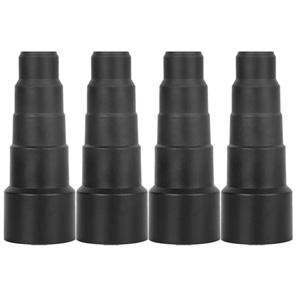 4 stk Universal Støvsugermunnstykke Adapter Omformer 5 Lag Tilbehør Kobling 50 mm