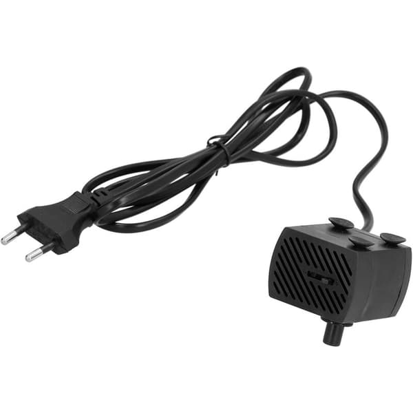 Mini nedsenkbar vannpumpe for akvarium damm fontene sirkulasjon hydroponikk 4W EU-plugg 220V