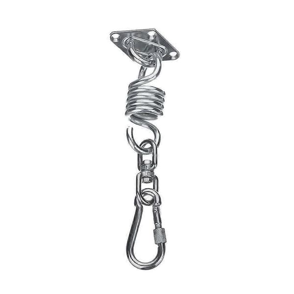 Heavy Duty Stainless Steel Spring Hook Screw Set for Hammock and Swing