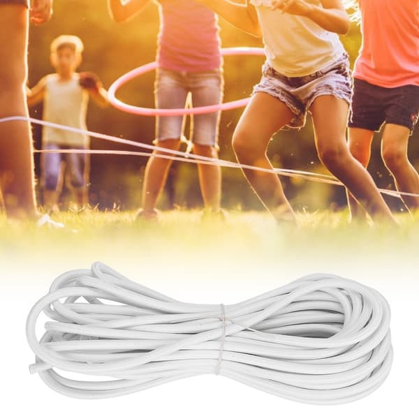 6 mm 10 m / 32,8 fod rund elastisk reb snor sytilbehør til tøj