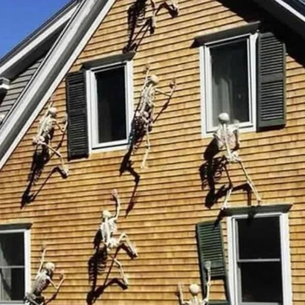 32/90/150 cm Bendable Human Skeleton Halloween Decoration Party A 150 cm