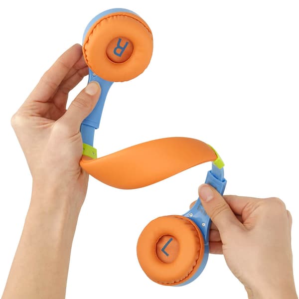 Hodetelefoner Teens Guard On-Ear Kablet 85dB Blå Blå, Orange