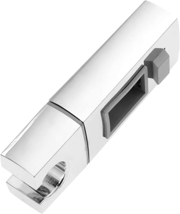 /#/Glidende Brusehovedholder til Skinne - 18 x 30mm - Rektangulær, Firkantet/#/