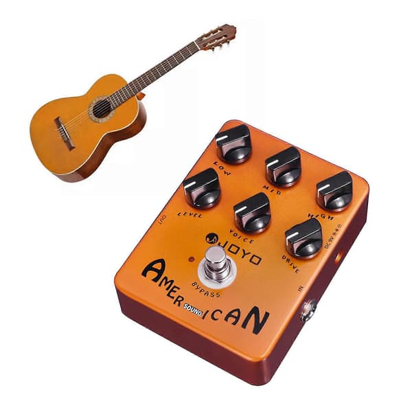 JOYO JF-14 Guitar Effektpedal Højttalersimulator Elektrisk Guitar Overdrive Single Block Effektor