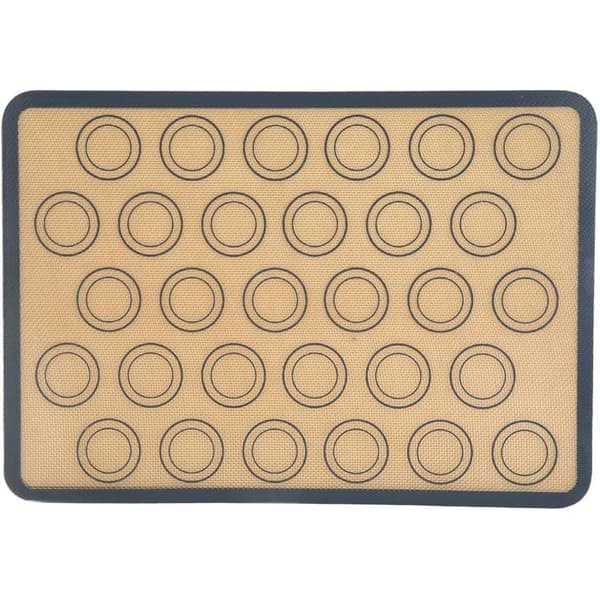 Non-stick, heat-resistant baking mat for baking bread and pizza, suitable for kitchen utensils