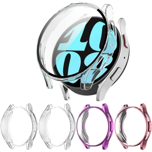4-pak etuier til Samsung Galaxy Watch 6 44mm Fleksibel