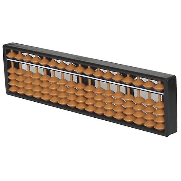 1 pc Kids 17 Digits Rods Standard Abacus Math Calculating Tool Educational Toy