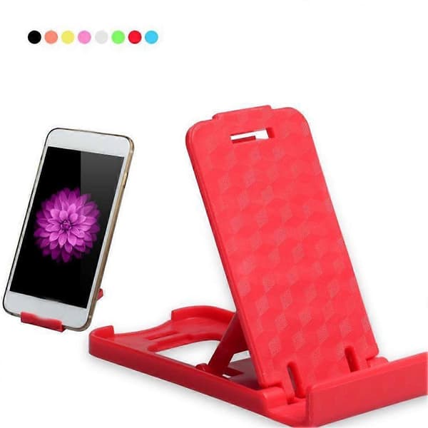Sammenfoldeligt mobiltelefonstativ Bærbart bordbeslag til at se video