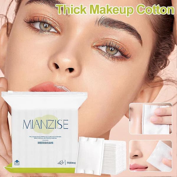 Thick Cosmetic Cotton Pads Double-sided Water-saving Makeup Remover Cotton
