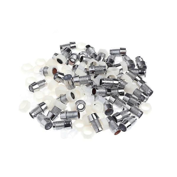 50 Sett 5mm LED Sokkel Sortert Kit Innfatning Panel LED Diodeholder Pakning
