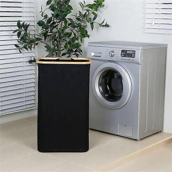 110L Laundry Hamper with Handles and Lid, Basket Organizer with Removable Inner Bag for Clothes and Toys