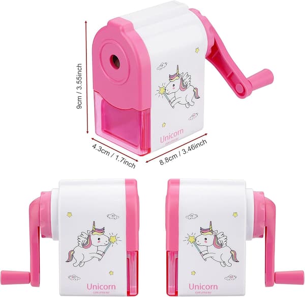 XJ-Pencil Sharpener, Hand-operated Manual Pencil Sharpener Animal Designed Pencil Sharpener