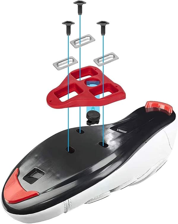 Klosser for pedaler kompatible med Look Delta (9° vinkelfrihet)