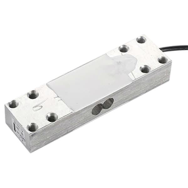 200 kg elektronisk vektsensor digital lastcelle vektsensor plattformvekt lastcelle holdbar ettpunktsbjelkesensor sølv silver