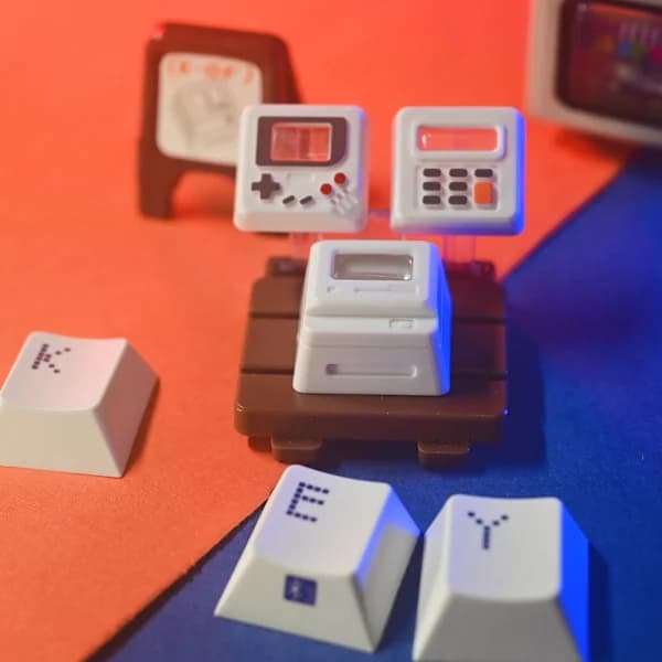 Computer Keyboard Backlight Function Classic Delicate Retro Mechanical Keyboard for Gift [CO]
