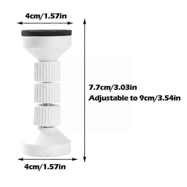 Bed Frame Anti-Shake Tool Threaded Adjustable Headboard Support Stop White Stabilizer Telescopic Bedside