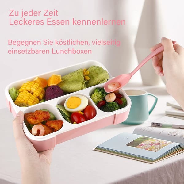 /#/Matförvaringsbehållare junior matlåda barn med fack lås 1-delad/#/