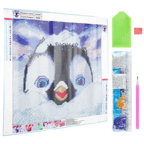 DIY Handmade Cute Animal Pattern Diamond Painting Kit Craft for Home Wall Decoration
