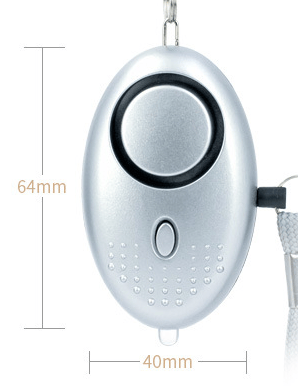 5-pack 130db Personal Security Alarm Keychain with LED Light, Personal Alarm - Perfect