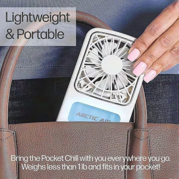 2025 New Portable Handheld Mini Fan, Rechargeable Pocket Fan for Cooling, USB Charging