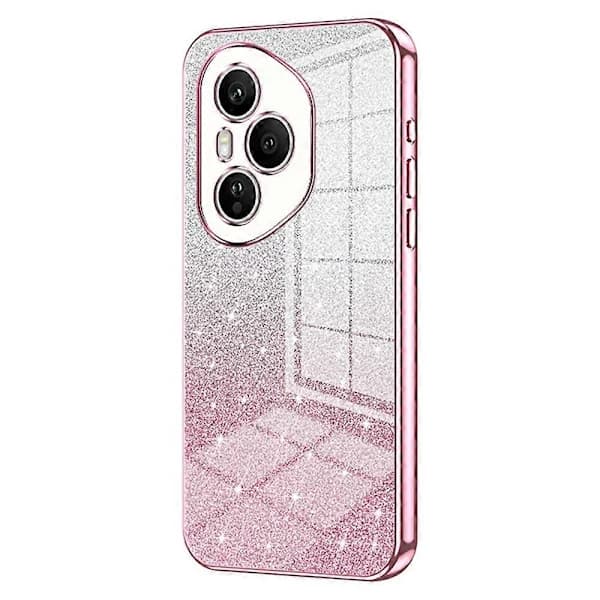 Honor 400 Pro 5G (Global Version) Phone Case - Electroplated Gradient Glitter TPU Phone Protective Case