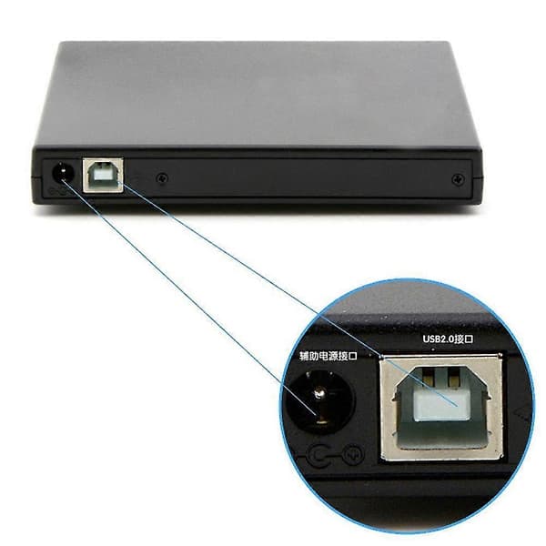Ulkoinen PC CD USB-liitäntä Sisä/Ulko DVD-asema Melunvaimennus Com