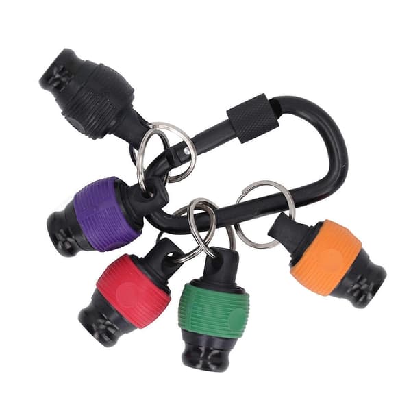 Screwdriver Bit Holder Keychain 6pcs 1/4in Screwdriver Drill Tool Outdoor Accessories